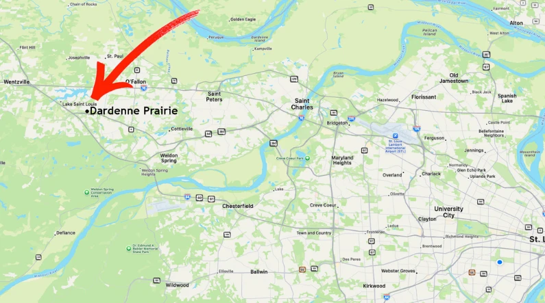 Dardenne Prairie Location