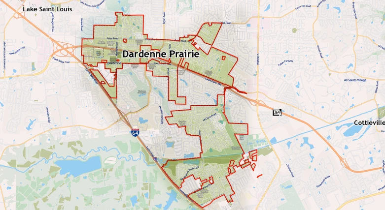 Dardenne Prairie Map