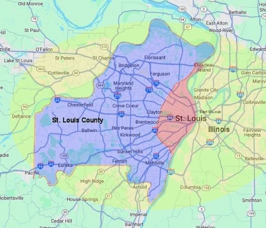 St Louis County and City of St Louis