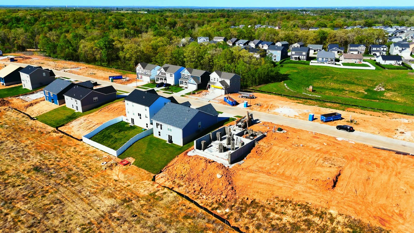 New homes in Wentzville located at Huntleigh Ridge