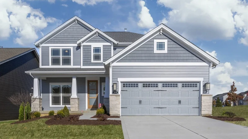 A single-family home at Ryehill Manor in St. Peters