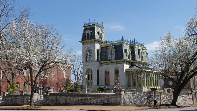 The Franz Artz house in Soulard.