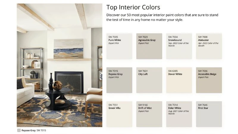 Top Interior Colors