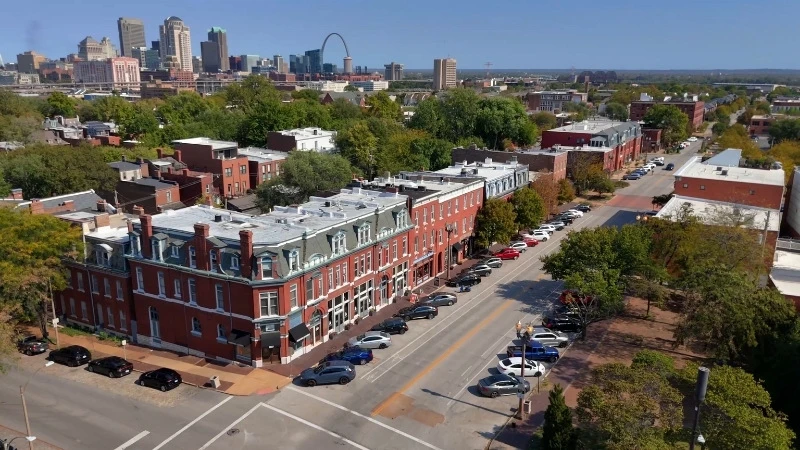 Park Ave, Lafayette Square St. Louis