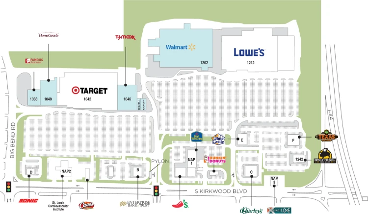 Map of Kirkwood Commons