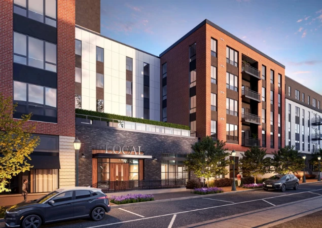 Artist rendering of LOCAL on Delmar