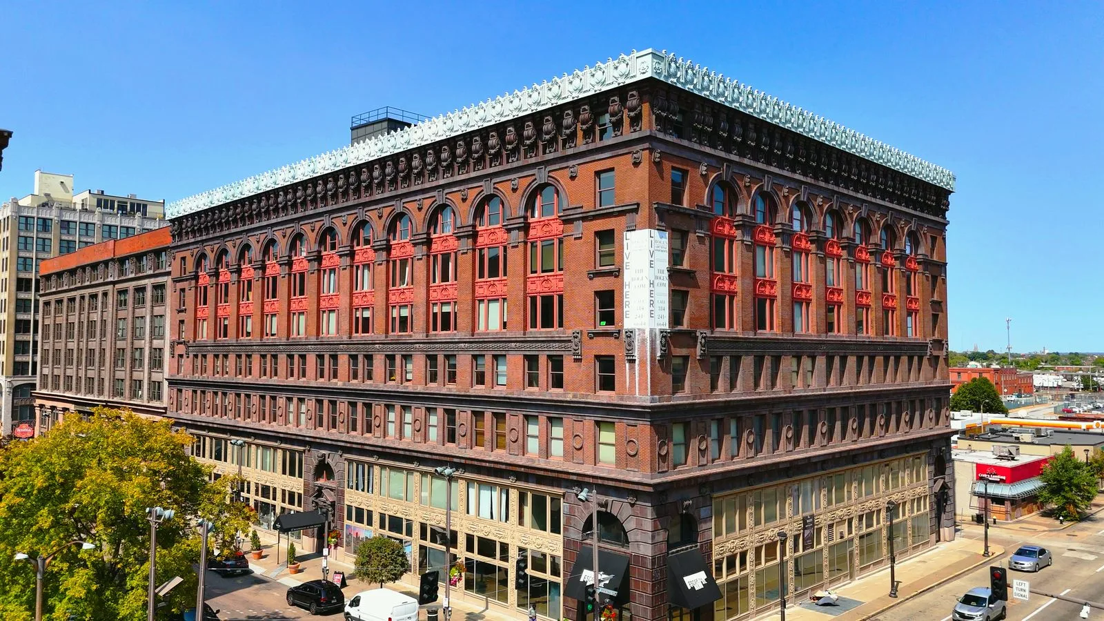 Bogen Lofts building at 1209 Washington Avenue in Downtown St. Louis