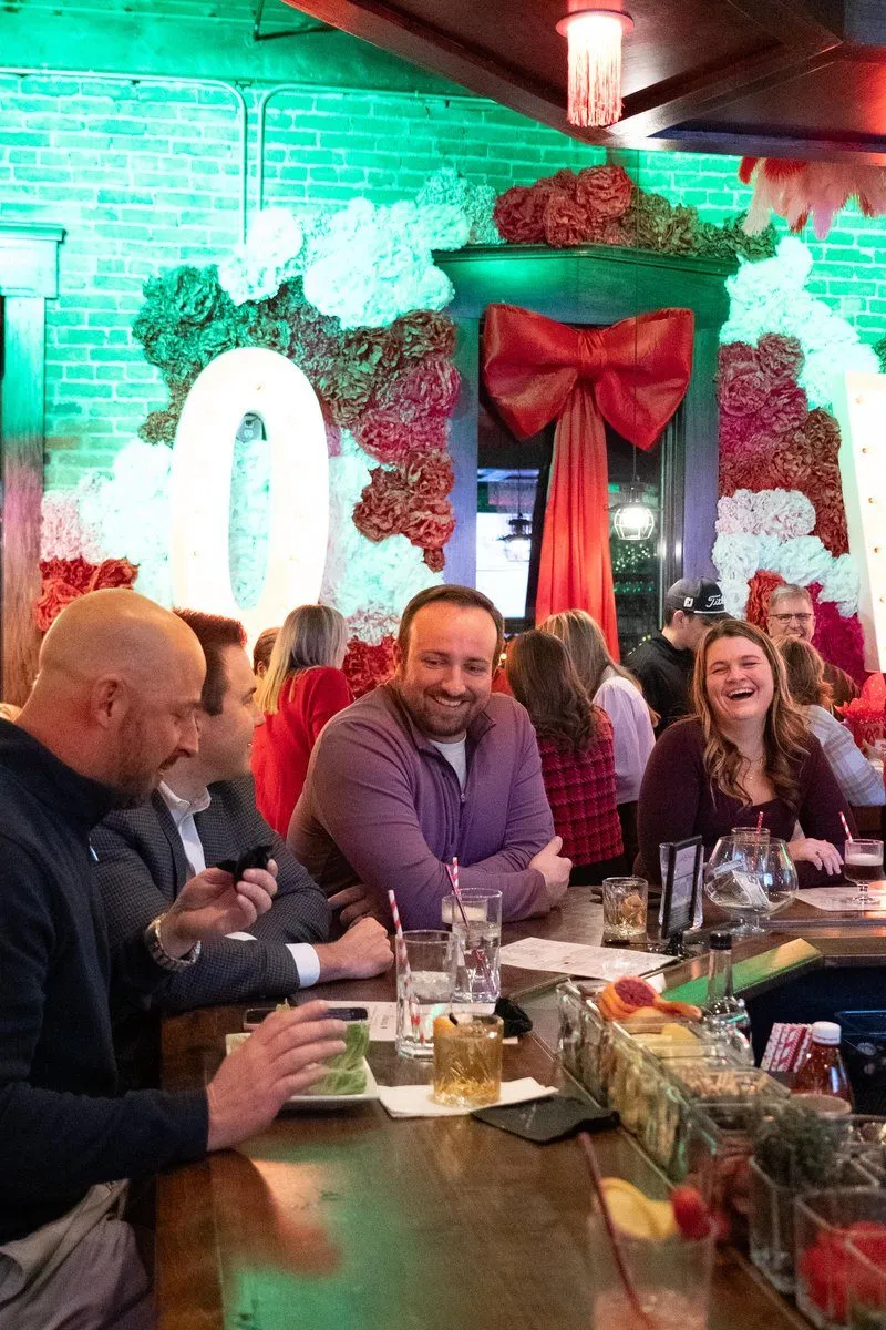 Guests connecting at Gateway Realty Group's Client Appreciation Party