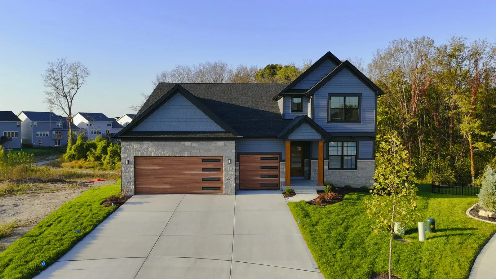 Customized Madison II home by McKelvey Homes at Cottleville Trails in Cottleville, MO