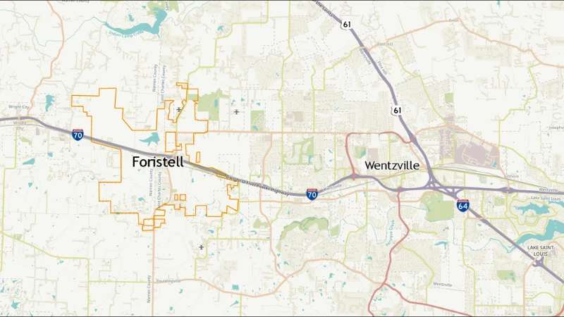 Foristell's Map