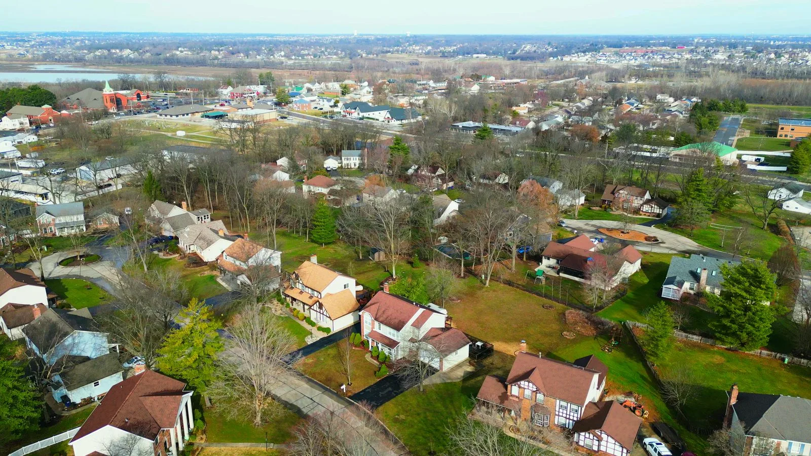 Homes in the Timberwood Trails neighborhood of Cottleville, MO