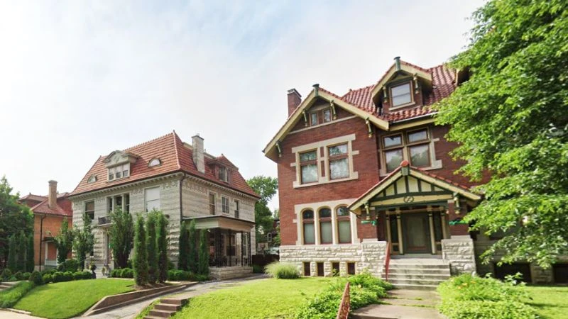 Homes on Flora Place, Shaw Neighborhood