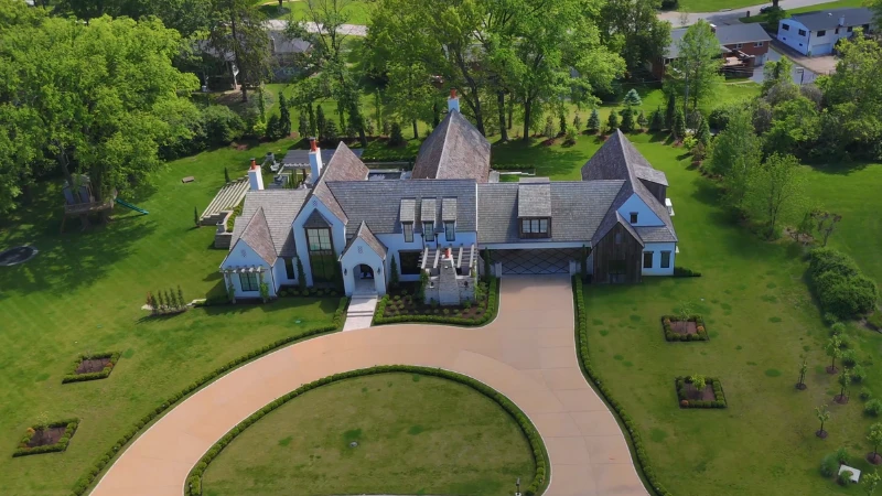 Example of a luxury home in the Claychester neighborhood