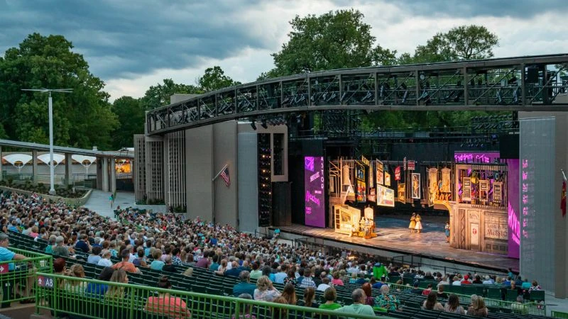 The Muny, outdoor theatre in Forest Park, St. Louis