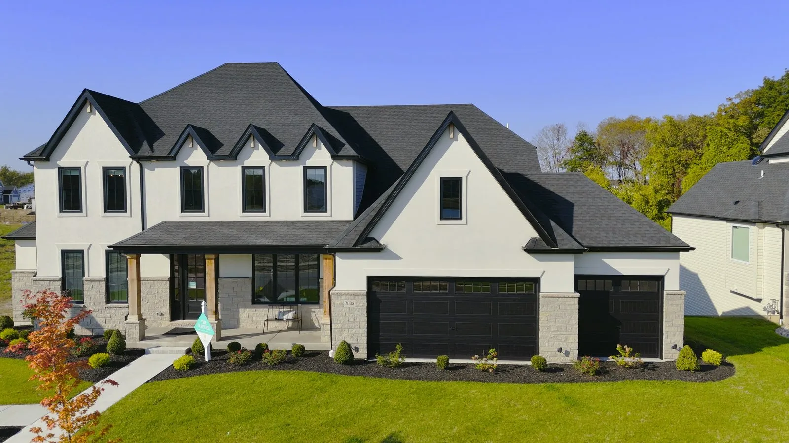 A builder display home at Cottleville Trails in Cottleville, Missouri