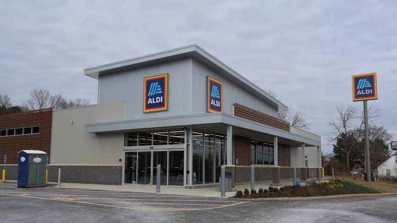 New Aldi in Eureka by Drew Walters