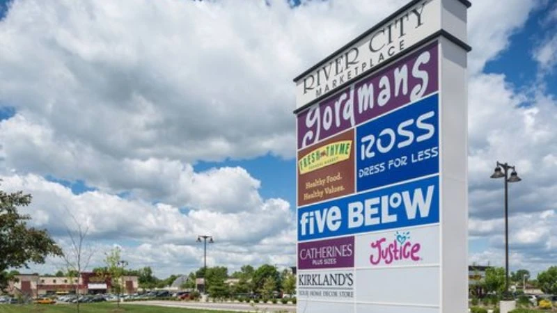 This shopping center is just off Hwy K in O’Fallon, MO