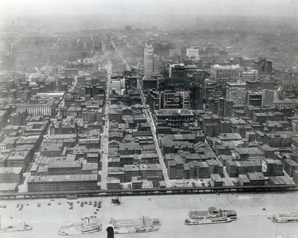 St. Louis riverfront in 1926