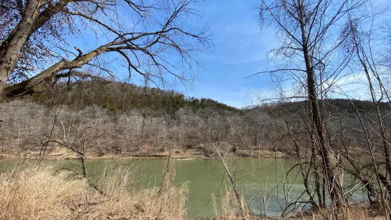 View of the Meramec River from Route 66 State Park