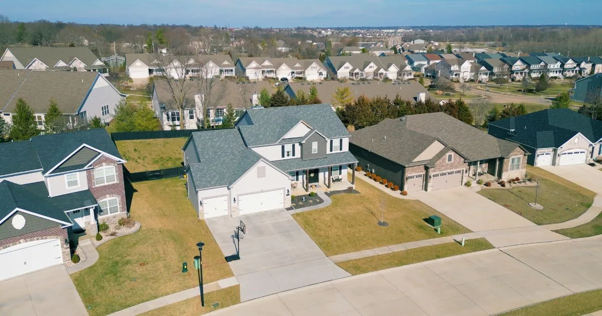 Winterbrooke Estates neighborhood built by Lombardo in Cottleville, MO