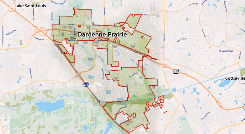 Dardenne Prairie Map Dardenne Prairie Map
