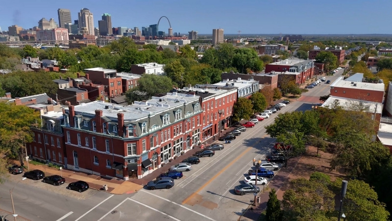 Park Ave, Lafayette Square St. Louis