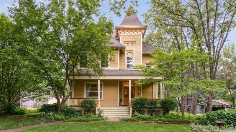 This Webster Groves home was built in 1875