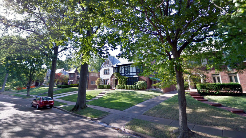 Street in University Hills