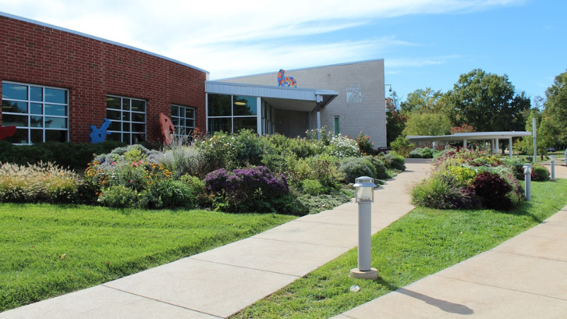 Centennial Commons Recreation center in Heman Park, University City, MO