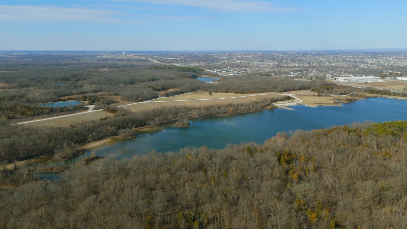 Busch Conservation area in Weldon Spring