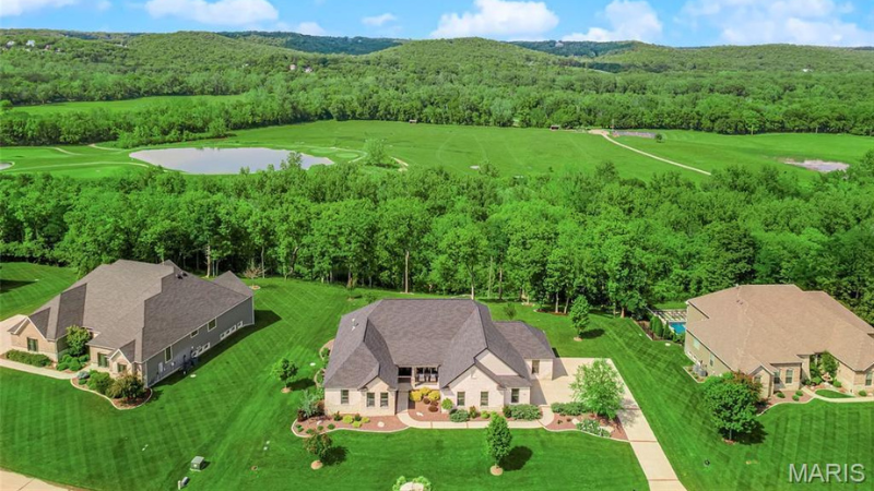 Custom-built home in Pevely Farms, listed by Efthim Realty
