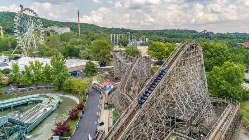 Picture from Explore St. Louis, Six Flags in Eureka, Missouri