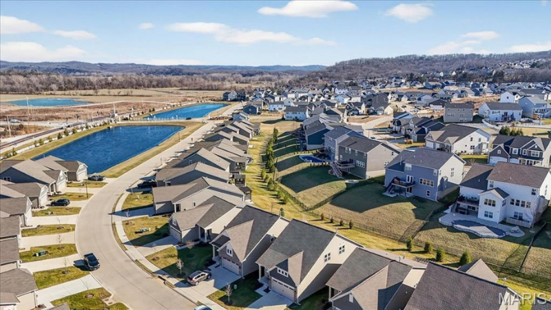 Drone photo of Windswept Farms