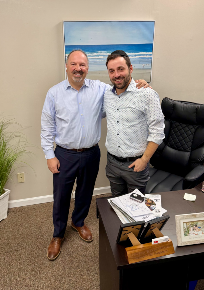 Stuart and Jordan picture together