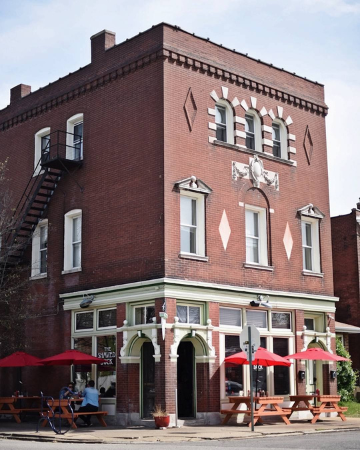 The area also boasts a variety of businesses and eateries